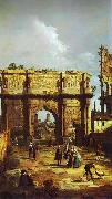 Bernardo Bellotto, Arch of Constantine